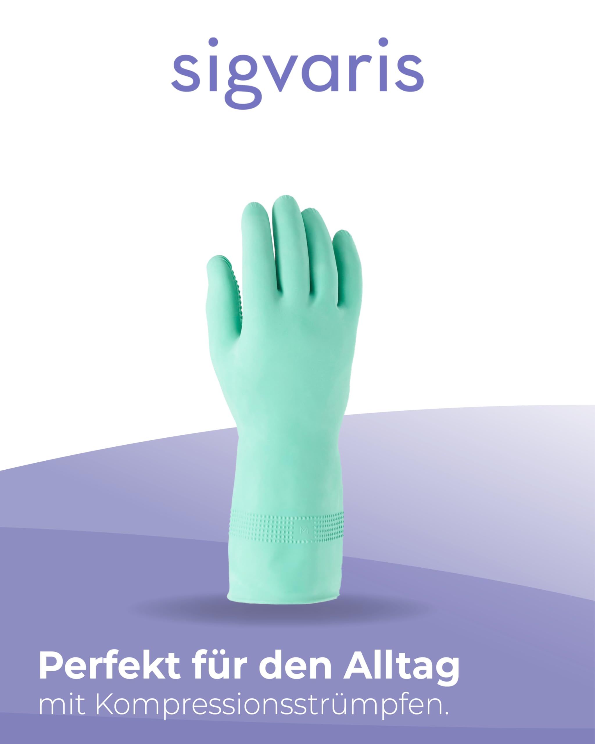Sigvaris Gummihandschuhe S