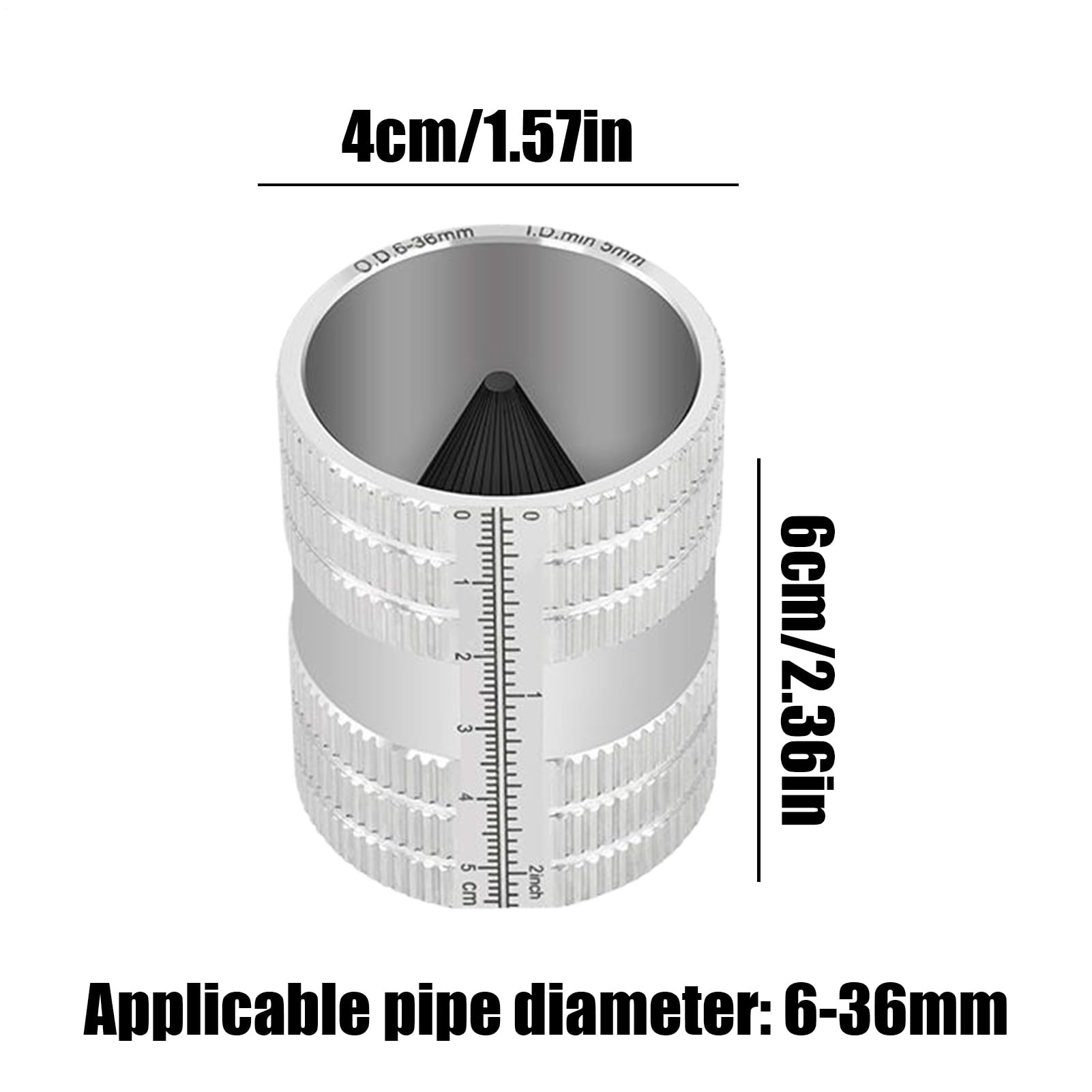 Alésoir Rigide Pour Tubes Mèche Alésoir Ébavurage Chanfreinage Tuyaux