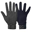 Onekbhalo PVC Dotted Tennis Cricket Batting Gloves -Recommended for Soft Ball only (Alpha Gold Black, Mens) gallery image