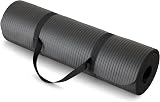 Amazon product image of Amazon Basics Extra Thick Exercise Yoga Mat with Carrying Strap