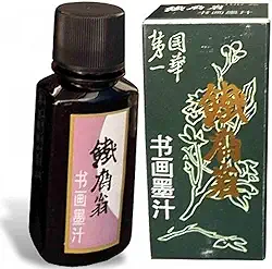 Tinta Nanquim Chinesa Preta 100ml