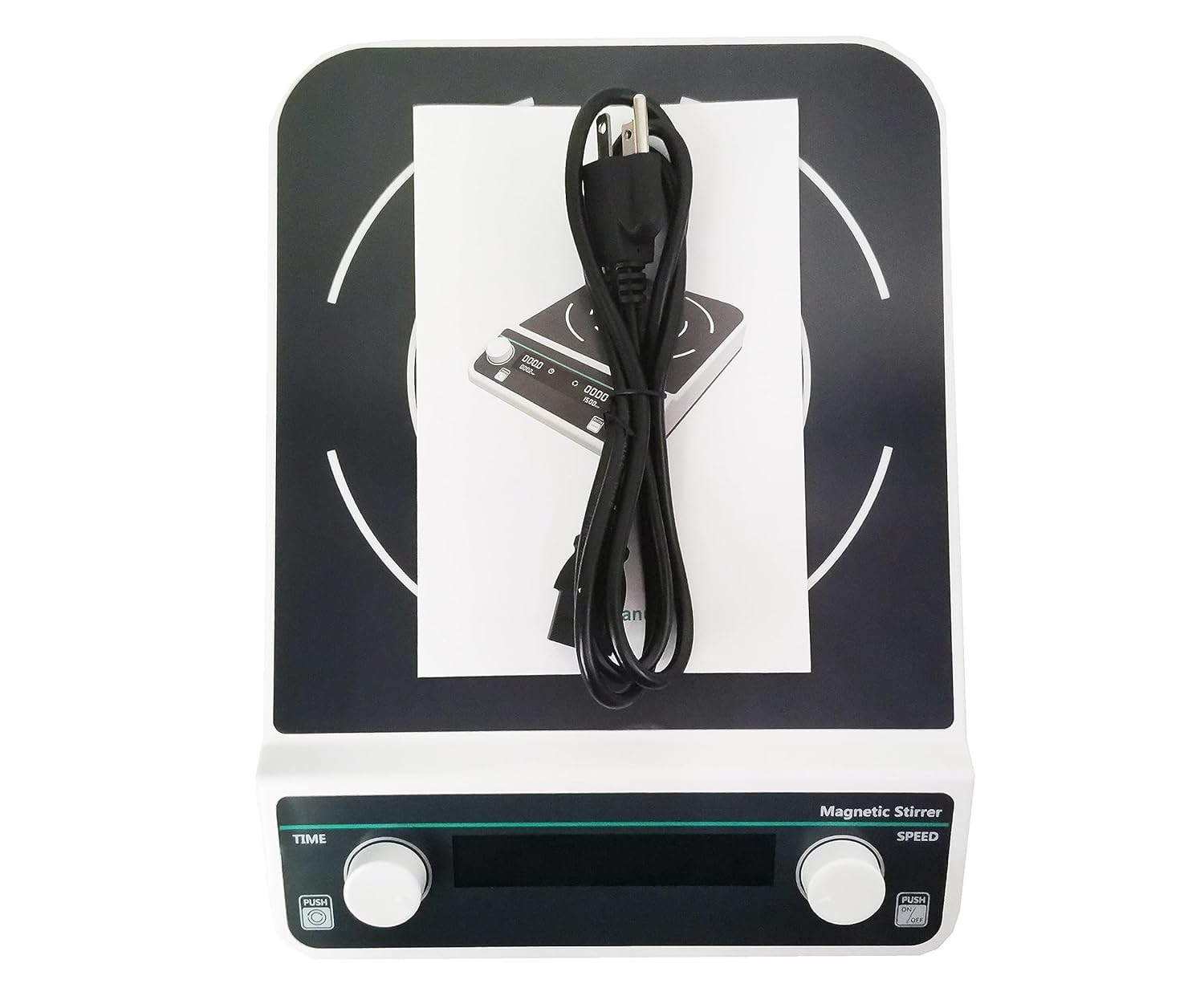 Large-Capacity Magnetic Stirrer with Max Stirring Volume 15L Speed Range 50-1500rpm Magnet Size Range 60MM Timing and Locking Function