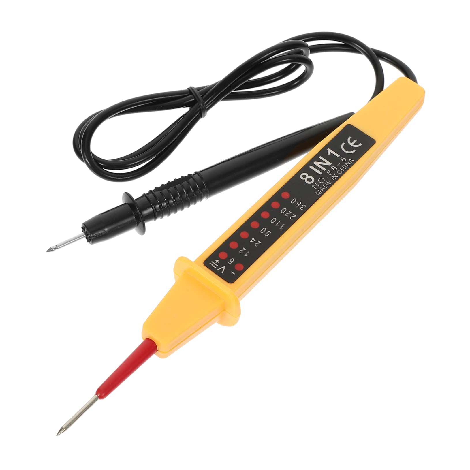 3pezzi Tester Per Auto Strumento Elettrica Multi- Per Misuratore Tensione e Continuità Facile Usare Elettriche