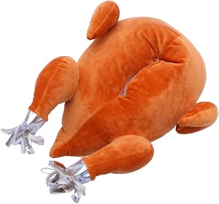 Turkey Tissue Box Cover Creative Brown PP Cotton for Home Shops | Lightweight Portable Washable Design, Thanksgiving and Christmas Decor, Napkin Holder for Tables