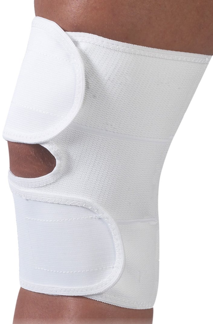 Bilt-Rite Mastex Health Knee Support with Stays, White, Small