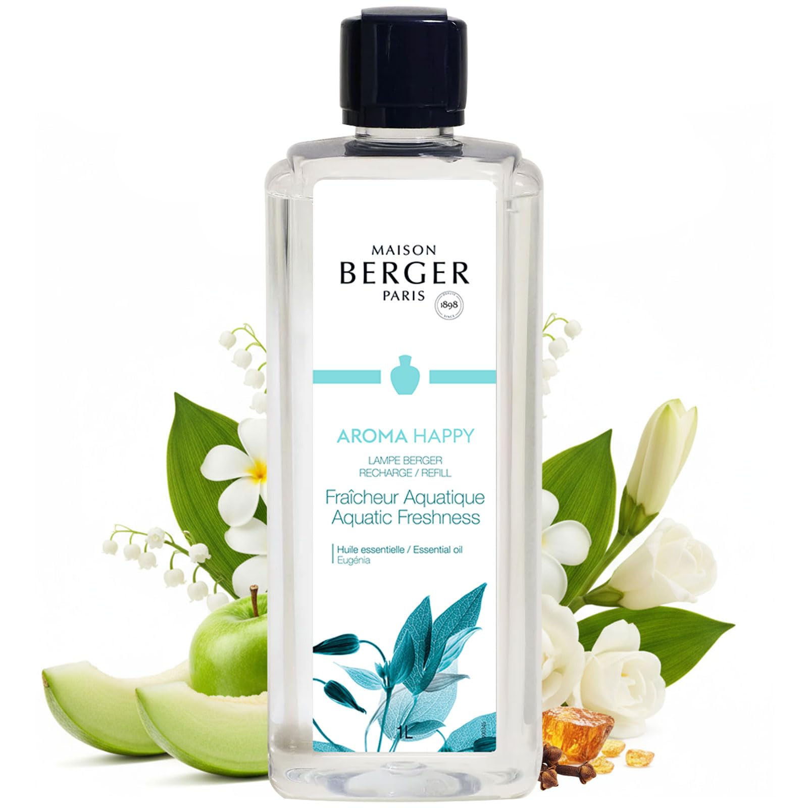 Amazon.com: Maison Berger Aquatic Freshness Lampe Berger Refill, 1