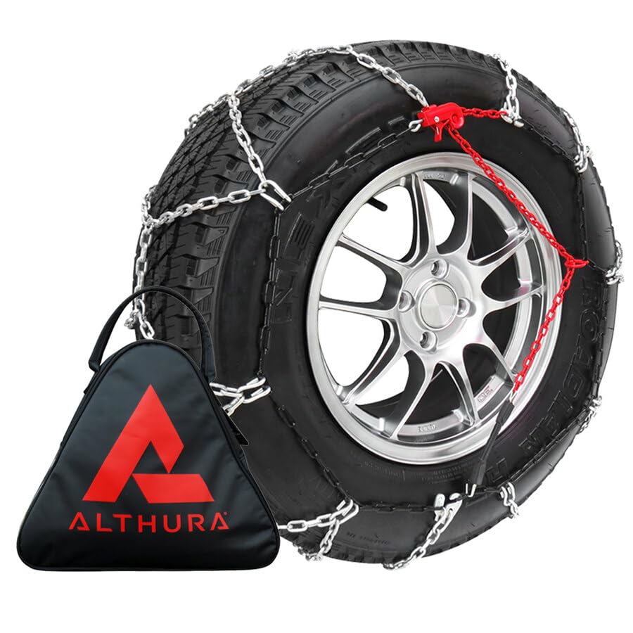 Catene da Neve 12mm | Sicurezza per SUV, Camper e Veicoli Commerciali | 12m| Size 266
