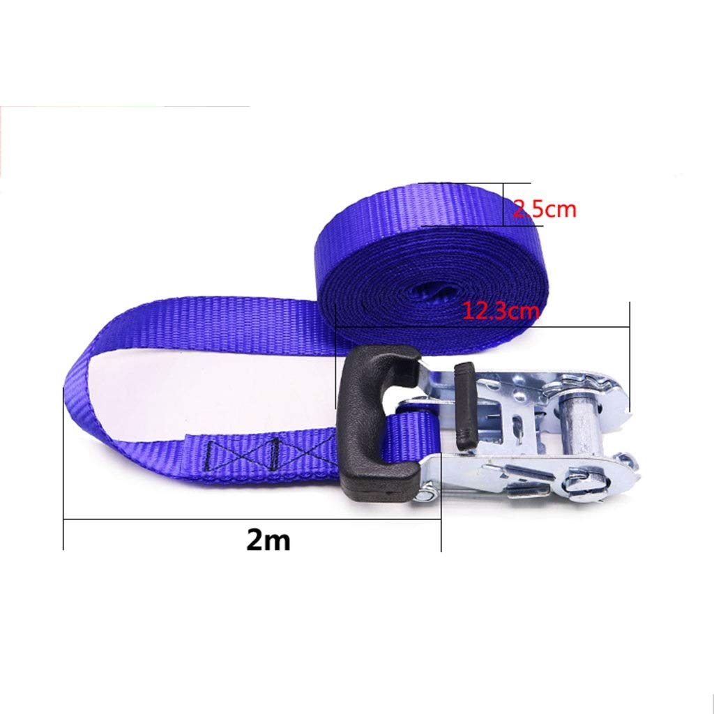 Cinghie di trasporto - 1 pollice larghezza 10 piedi Tiro sicuro,5 tonnellate 4 set carico for spostare elettrodomestici, attrezzature da giardino(5m)