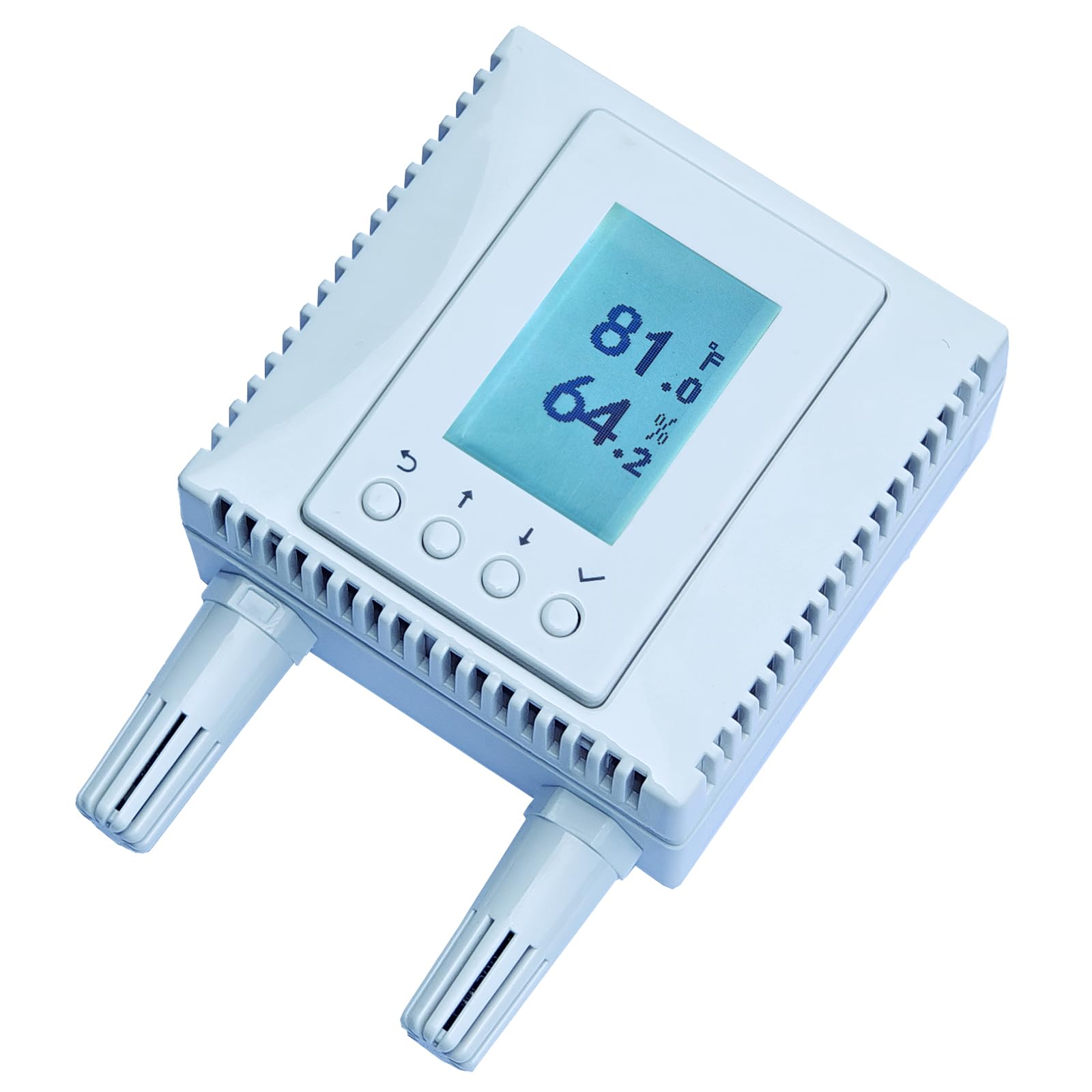 Wewnętrzny monitor jakości powietrza, czujnik wilgotności CO2 TVOC 4 w 1, obsługa sieci AWS/Azure/Tuya IoT z PoE, wyświetlaczem LCD, protokół: MQTT, BACnet, SNMP, Modbus TCP