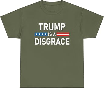 Trump is a Disgrace Shirt Anti President Donald Trump Tshirt Clothing