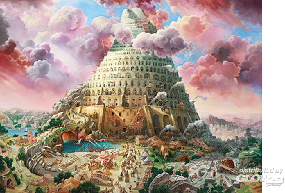 Amazon.com: Castorland Puzzle 3000 Pieces: La Tour de Babel : Toys