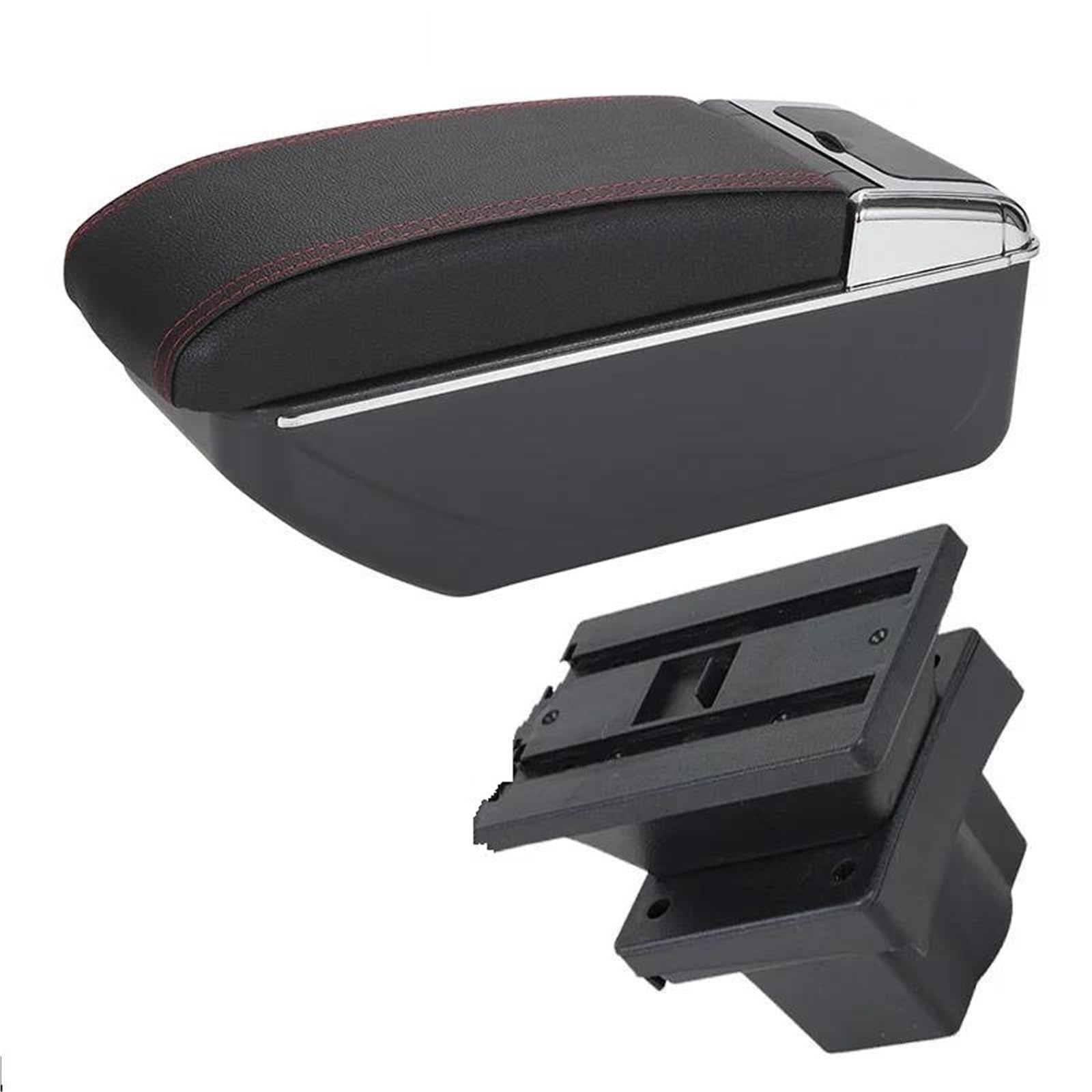 Hjkdsz Type D For Skoda For Octavia Storage Console Armrest Boxes Car Interior Center Organizers Accessories(Type D)