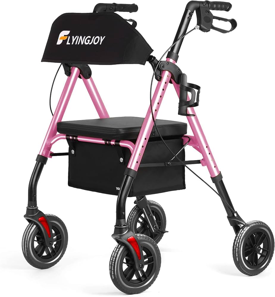 7-8回使用 レディースセット 135cm AIRWALK× PRO Amazon.com: FlyingJoy Rollator Walkers for Seniors, Foldable