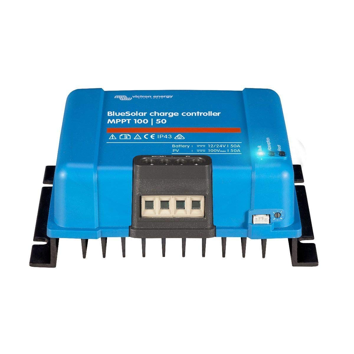 Victron BlueSolar Régulateur solaire MPPT 100/50 12-24 V 50 A (Lot de 2)