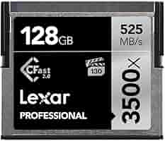 Lexar - 【良品】Lexar 128GB 3500x CFast 2.0×2枚組 Lexar 128GB Professional 3500x CFast 2.0 Memory Card