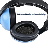 Vista 4 de Solar-Power Auriculares con cancelación de ruido para bebés, orejeras de protección para los oídos para niños de 0 a 3 años