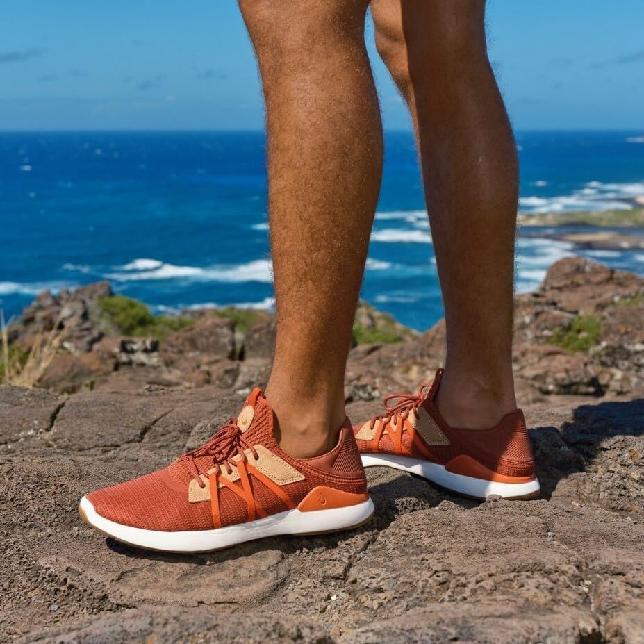 OLUKAI Mio Li Men's Everyday Athletic Shoes, Versatile & Casual Sneaker, Breathable & Comfortable Mesh, Cushioned Arch Support & Secure Fit - Image 2