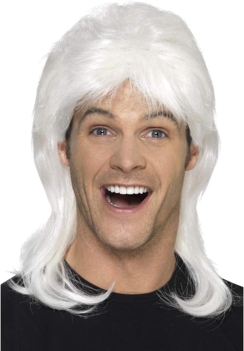 Smiffys 44646 80s Party Mullet (One Size)