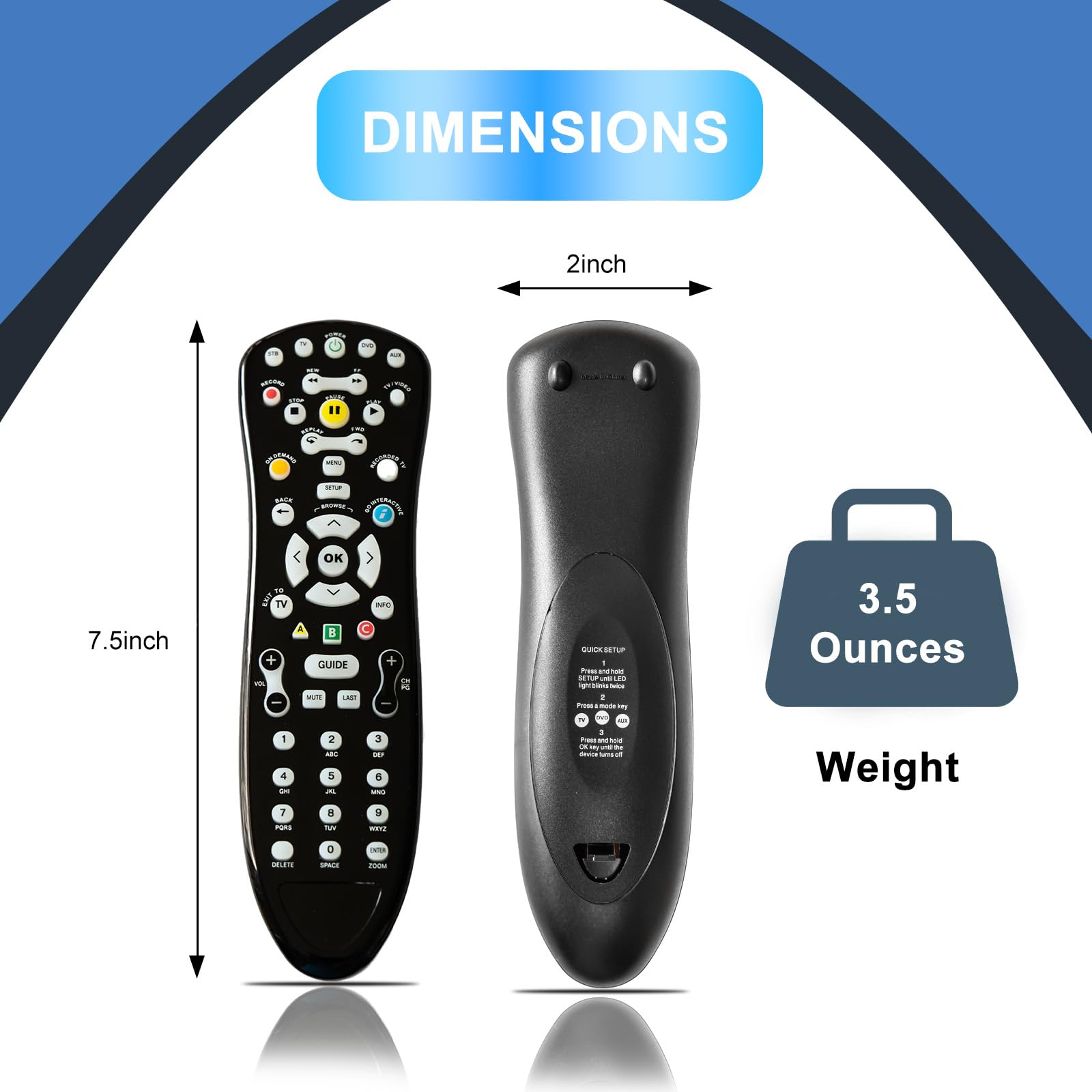 Telecomando universale per TV, telecomando di ricambio, facile installazione, ampia compatibilità S10 ATT telecomando di ricambio