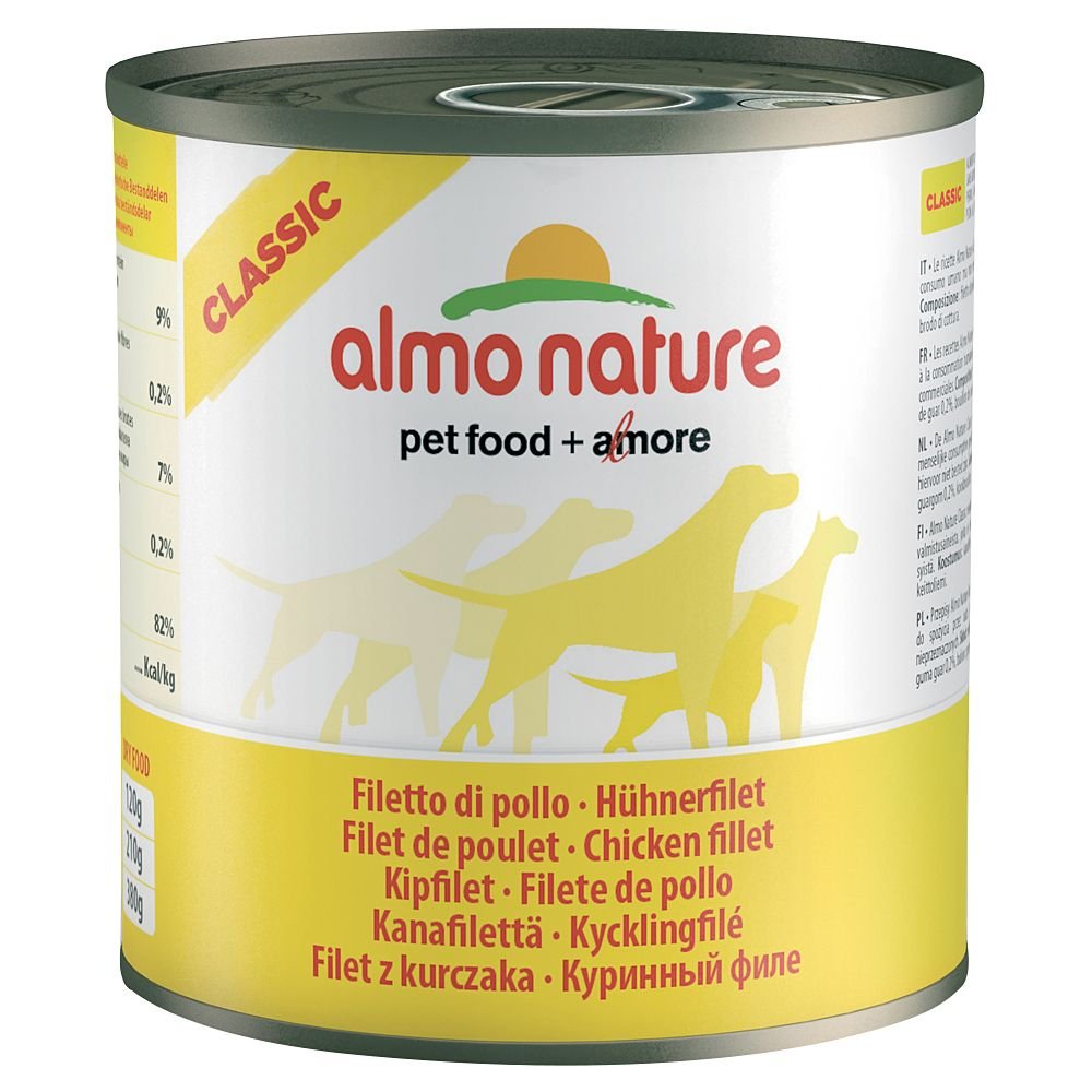 almo nature Comida para Cachorros HFC con Pollo – 12 x 280 g