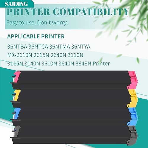 Miniatura 168 de SAIDING Cartuchos de tinta remanufacturados 712 712XL de repuesto para impresora de trazador DesignJet T230 T210 T650 T630 Studio (paquete de 4) 4-1