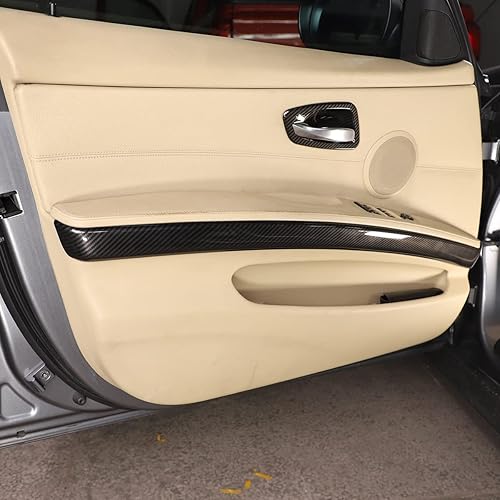 Miniatura 4 de Ajuste interior del panel de la puerta del coche para BMW 3 series E90 E92 E93 2005-2012 accesorios del coche, ABS, 4PCS (fibra de carbono) -PS. Pls