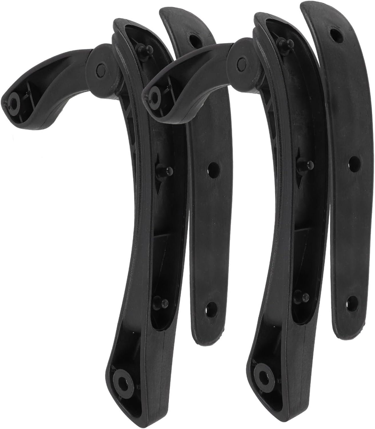 iplusmile 2Pcs Office Chair Armrest Replacements Professional Armrest Parts for Home and Office Chairs Fit Task Arms Support Handle Ergonomic Design