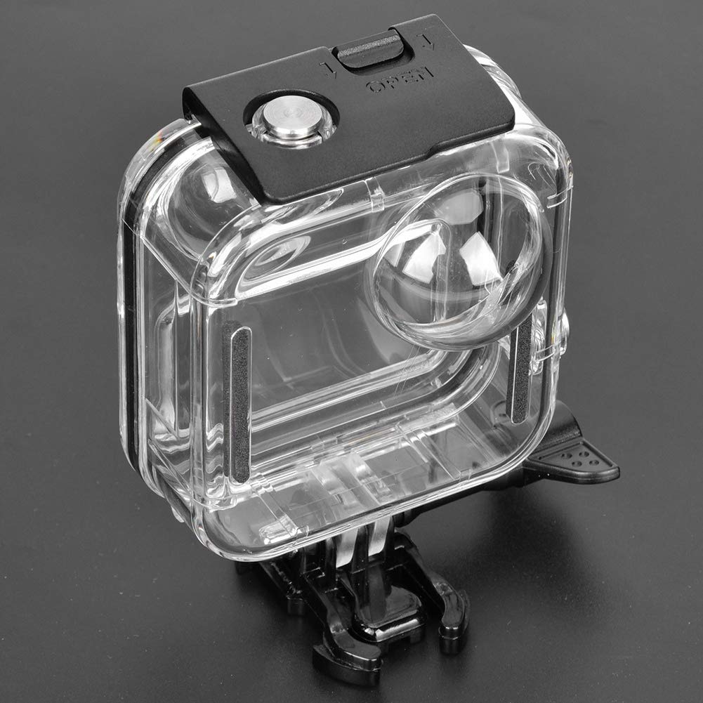 Custodia Impermeabile per Fotocamera, Custodia per Action Camera Profondità 20 M Fotocamera Impermeabile Impermeabile Subacquea con Fibbia di Blocco di Sicurezza per Action Camera