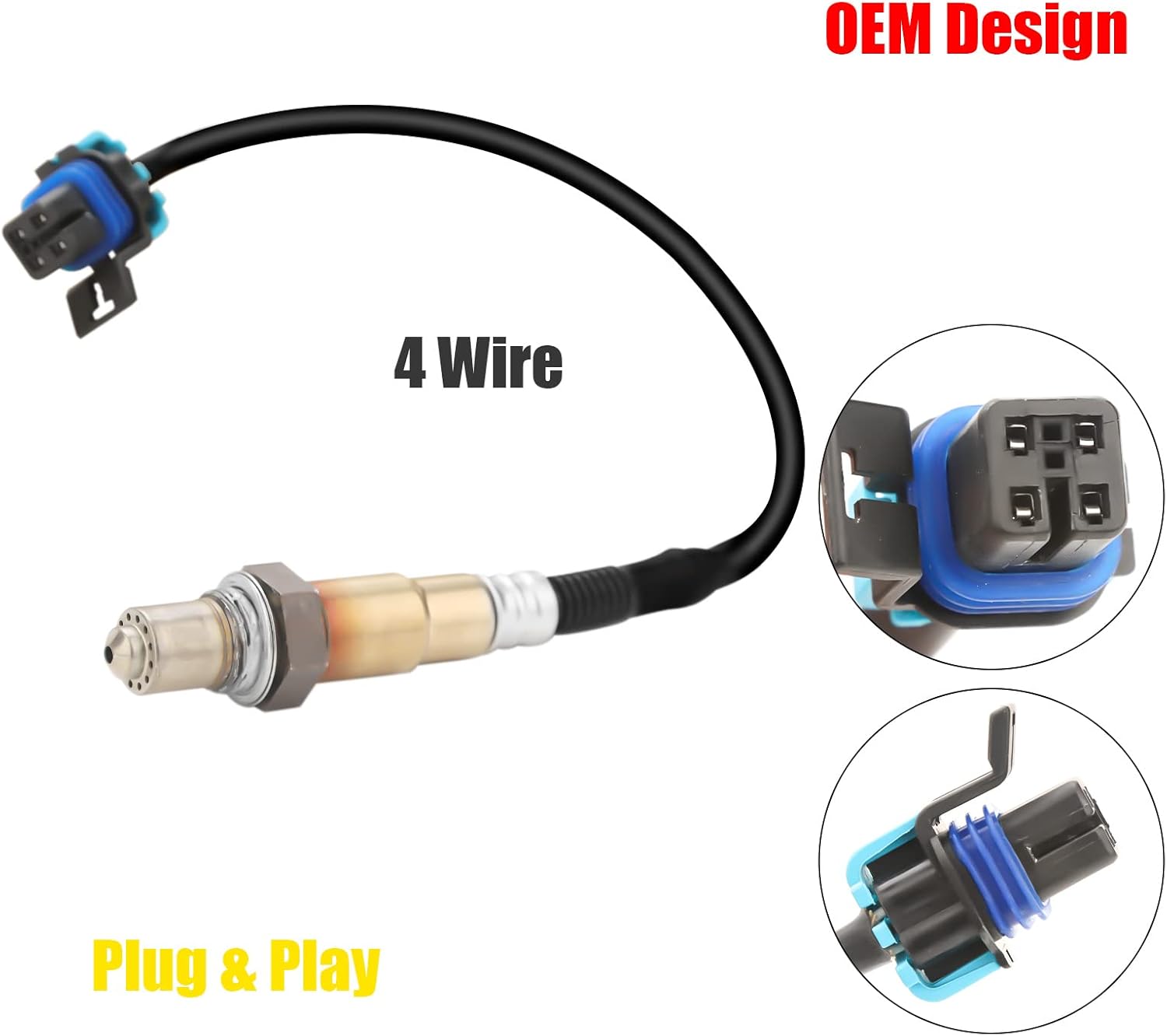 Oxygen Sensor 707600872 Compatible with Can-Am Roadster, Defender HD5 HD8 HD10,Commander 800R 1000R, Maverick 1000 800, 2018+ Outlander 1000 650 570 450,Renegade 1000 850 570