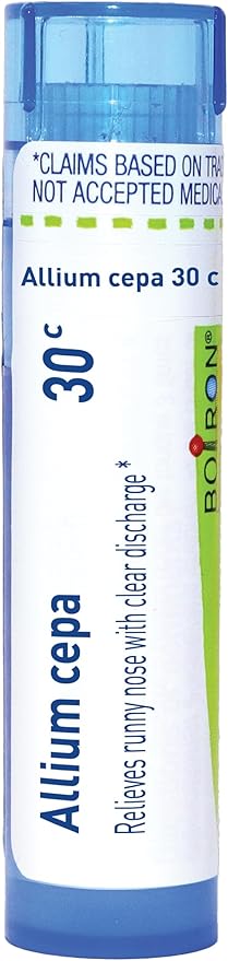My Personal Guide to the Best Homeopathic Remedies for cold 12 Boiron Allium Cepa 30C Homeopathic Medicine for Runny Nose - 80 Pellets