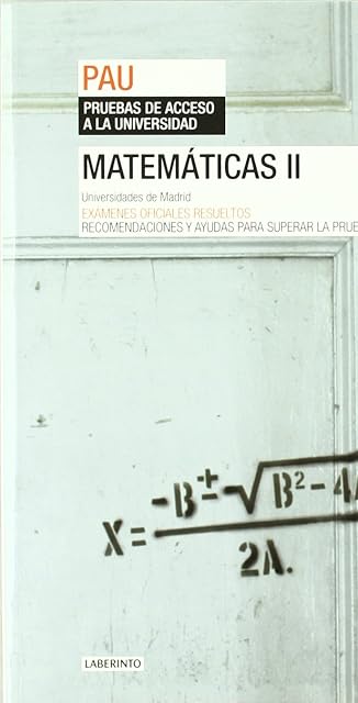 Portada de PAU Madrid Matematicas-Ciencias Sociales II + Separata