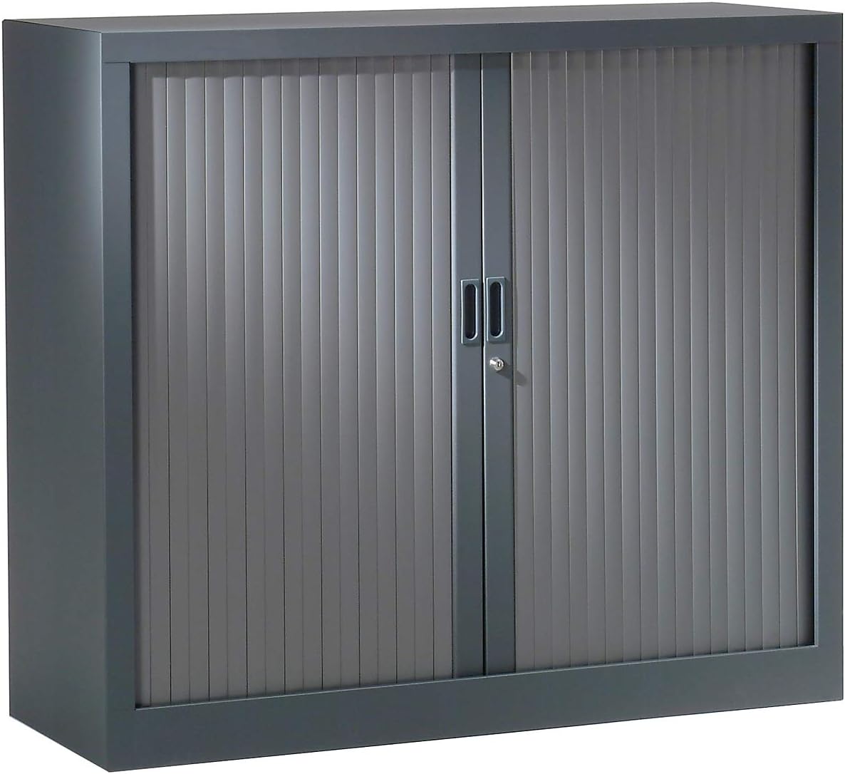 Pierre Henry Armoire à Rideaux 100 x 120 x 43 cm Anthracite