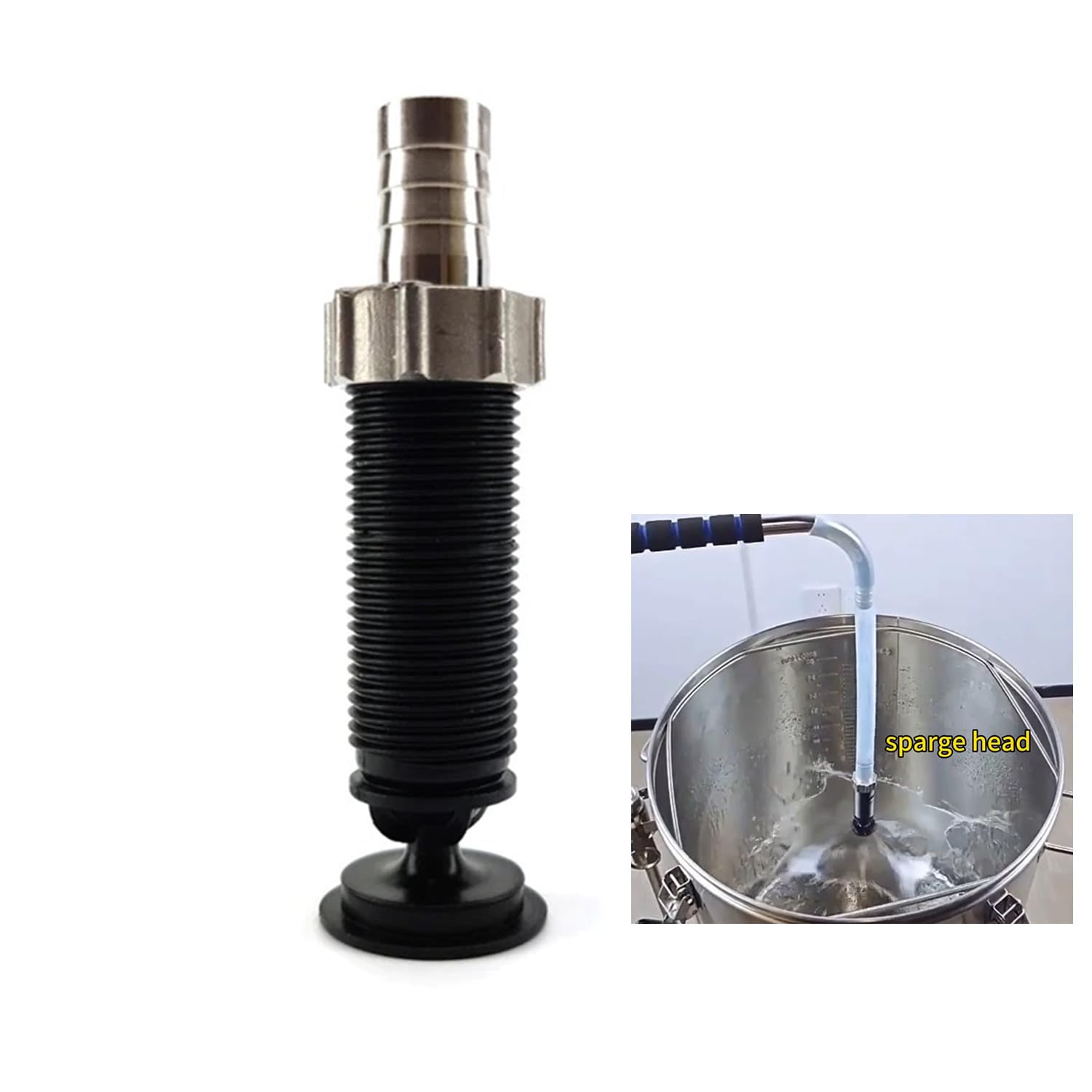 Homebrew Kettle Keg Sparge Diffusion Plate with 1/2