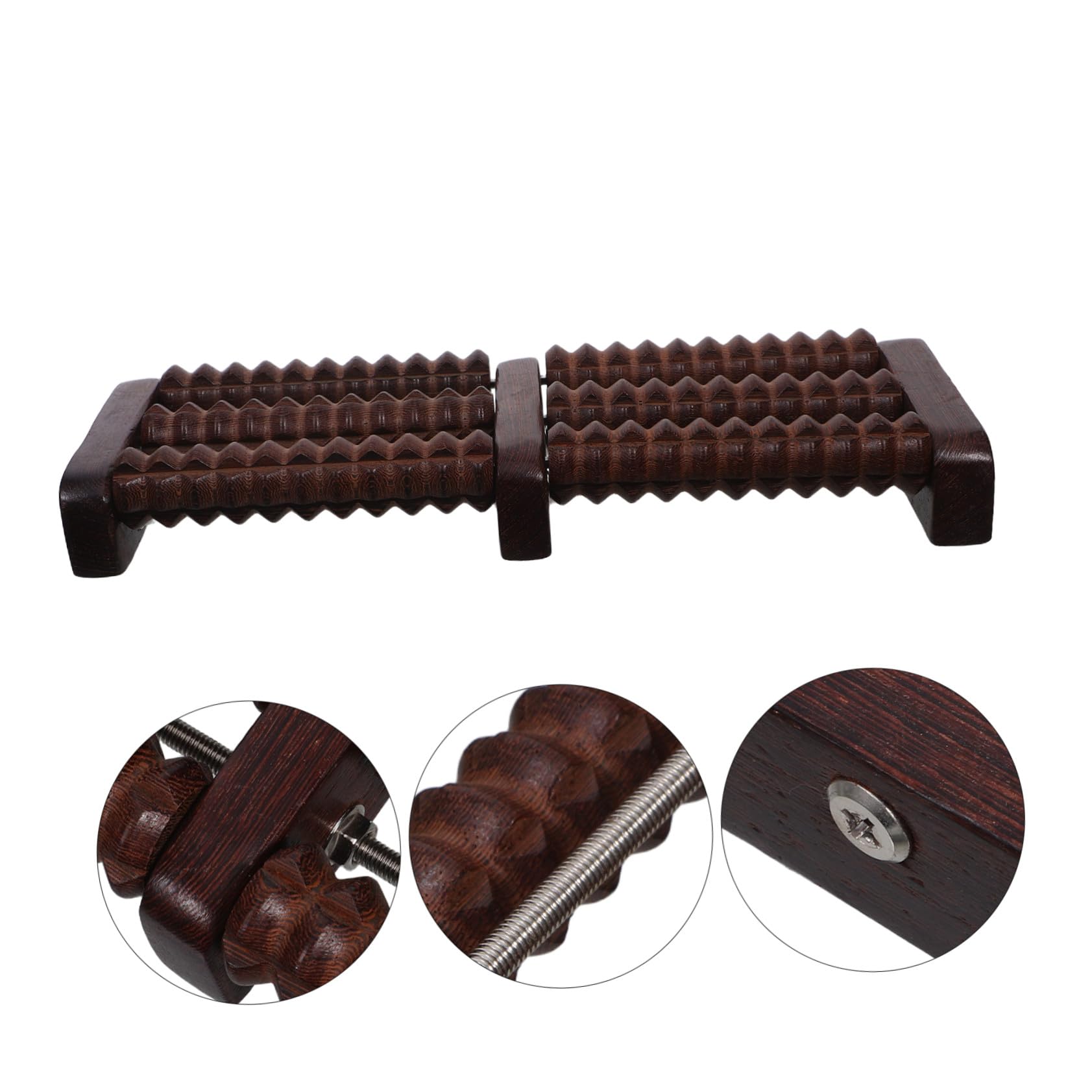 Beaupretty Rodillo De Madera Para Masaje De Pies Masajeador De Acupresión Para Pies De Puntos Gatillo