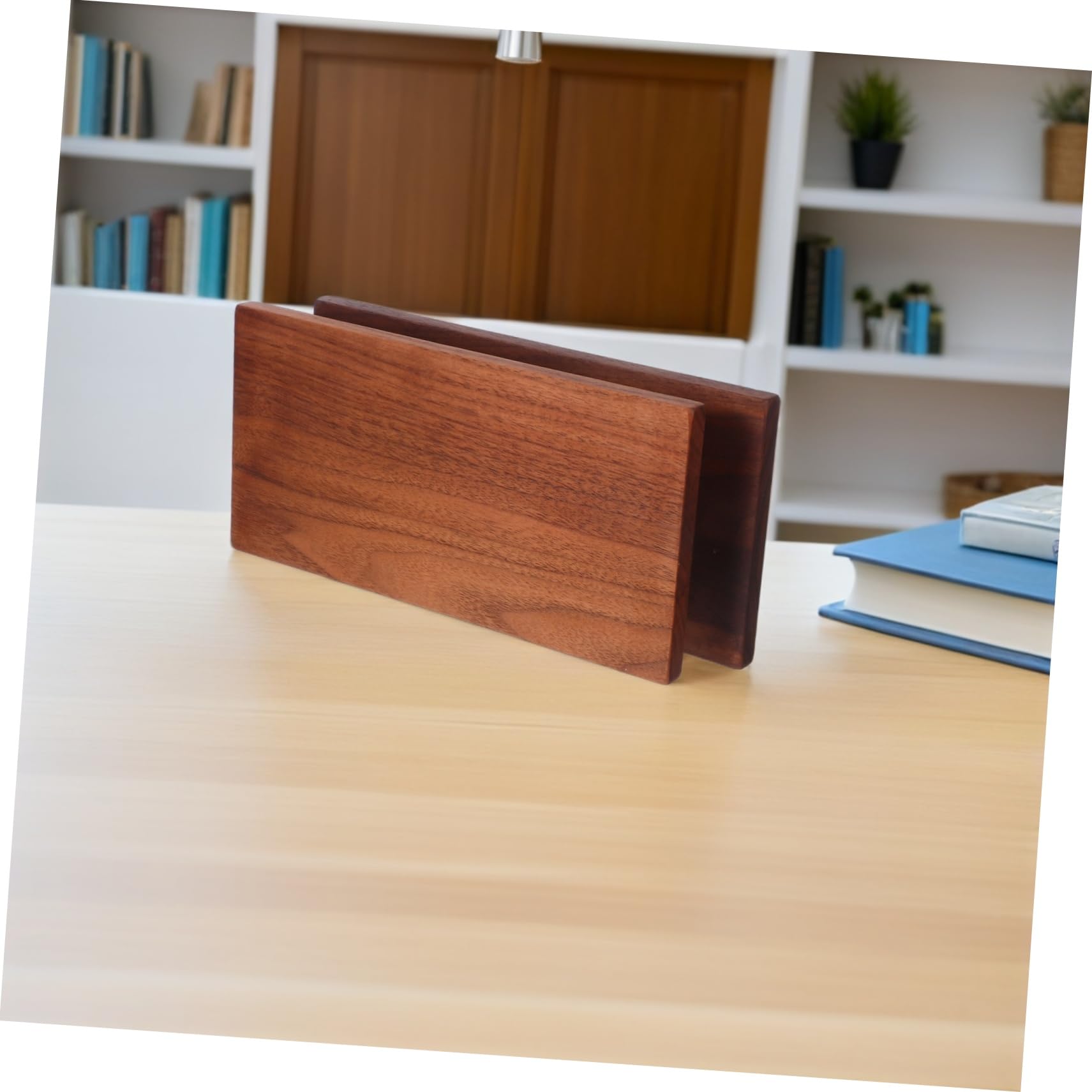 Veemoon 2 Piezas Paneles De Madera Maciza De Nogal Láminas De Madera Contrachapada Terminar Para Proyectos De Bricolaje y Manualidades Escolares