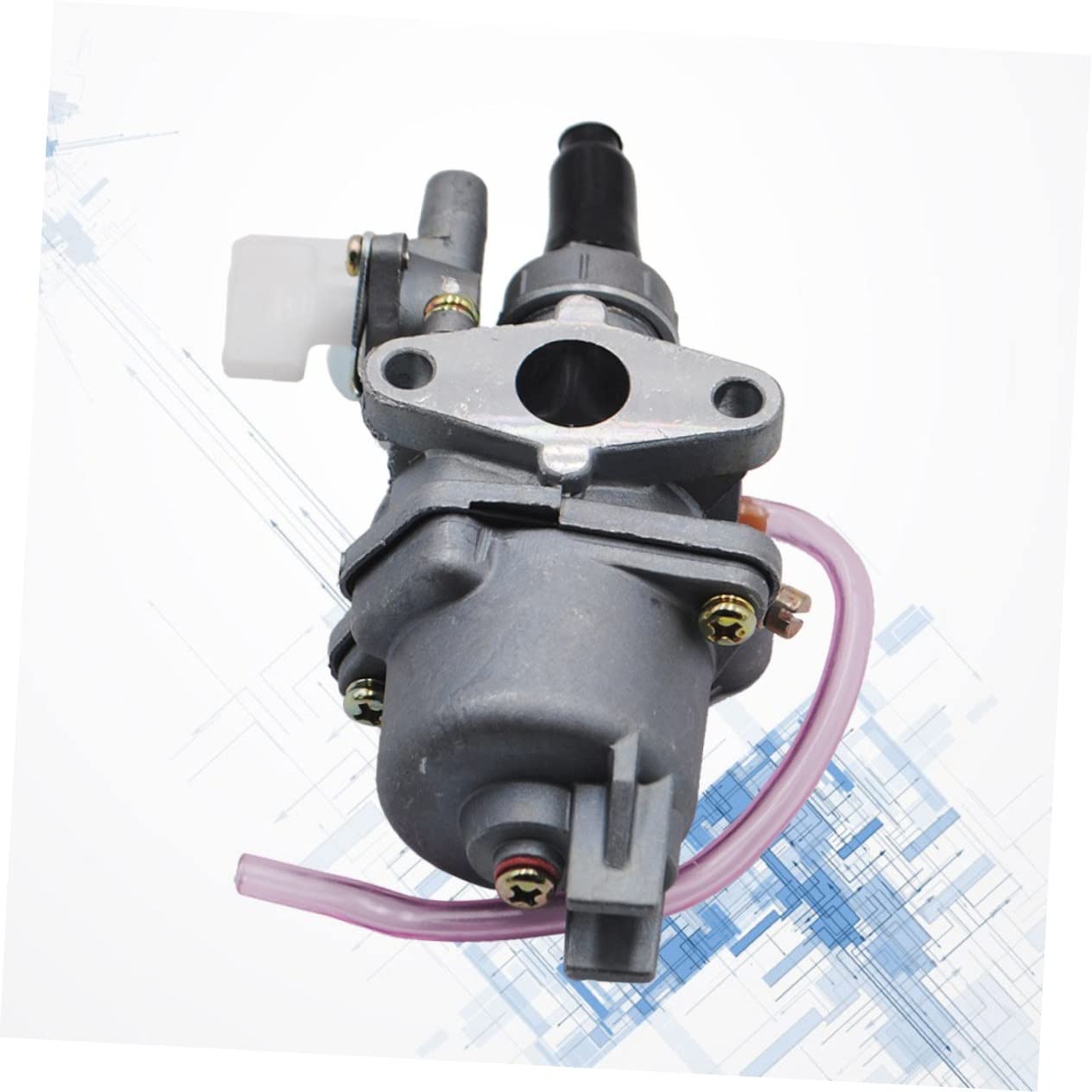 ULTECHNOVO 2pezzi Pompa Carburante e Carburatore Per Motore Di Mini Ricambio Durevole e Performante Per Biciclette Da Cross Progettato Per Flusso Aria Ottimale e Risposta Al Comando