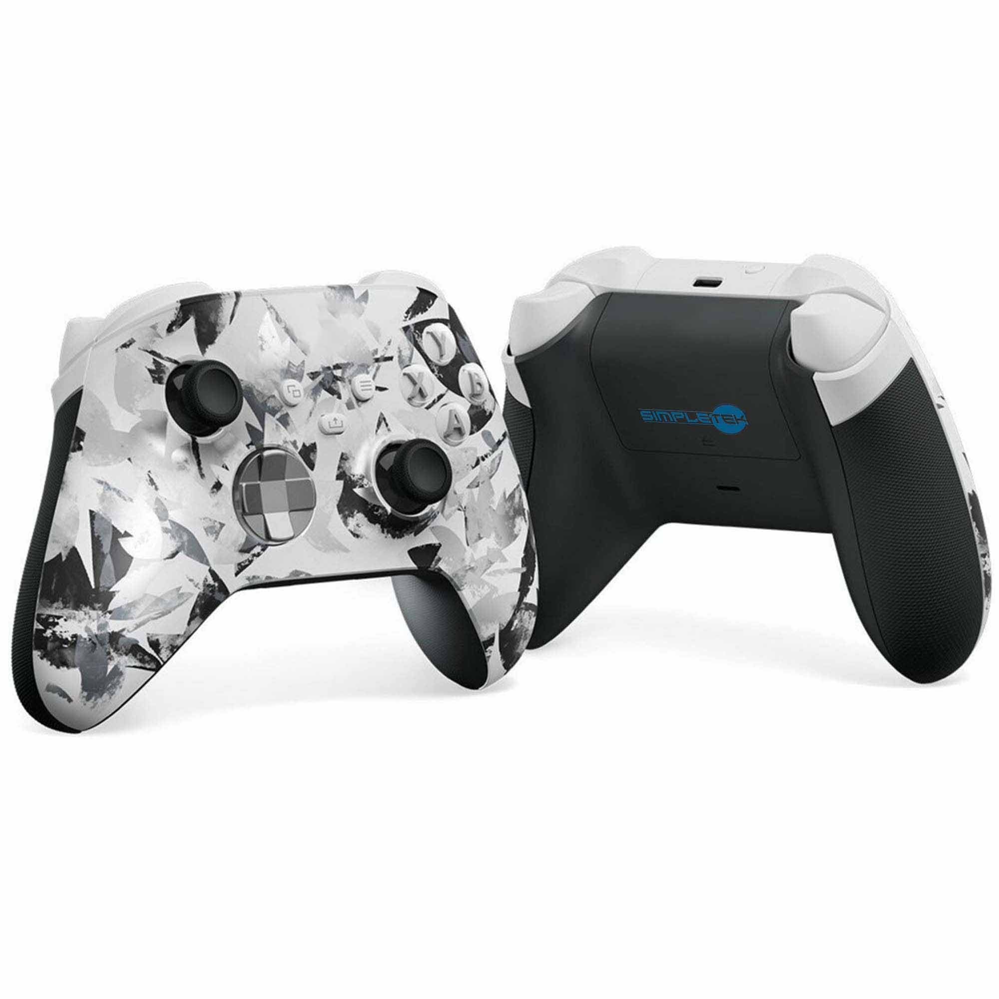 SIMPLETEK - Controller Wireless Gaming Ergonomico - USB-C - Storm Breaker | Compatibile con Xbox X S One Series, Compatibile con Android e Windows, Compatibile con iOS, Bluetooth, jack audio 3,5 mm