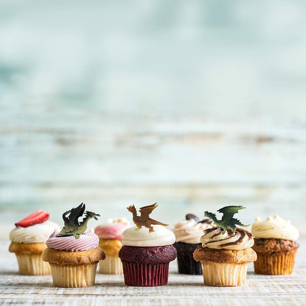 ArtCreativity Mini Dragons, Pack of 24, Colorful Assorted Designs, Dragon Figurines Party Favors, Piñata Fillers, Cake and Cupcake Toppers, Stocking Stuffers, Toys for Boys and Girls Ages 3+