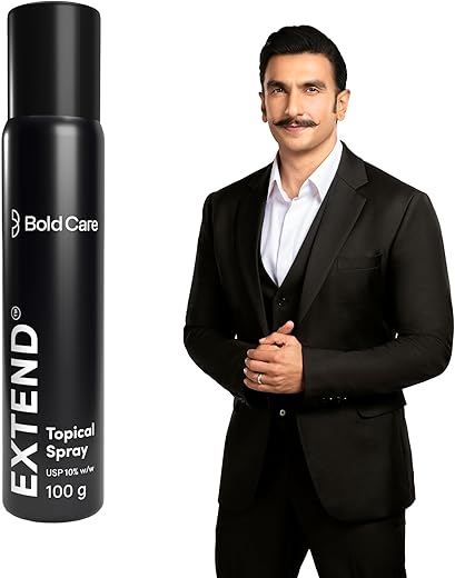 Bold Care Topical Non-Transferable Spray for Men – 100gm – Easy to Use & Effective – Pack of 1