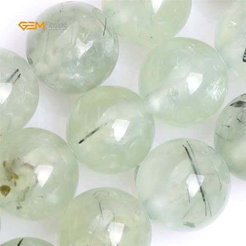 Miniatura 9 de GEM-Inside - Piedra de ónix azul claro natural de 0.315in, piedras redondas semipreciosas, chakras grandes para hacer joyas, suministros hechos a