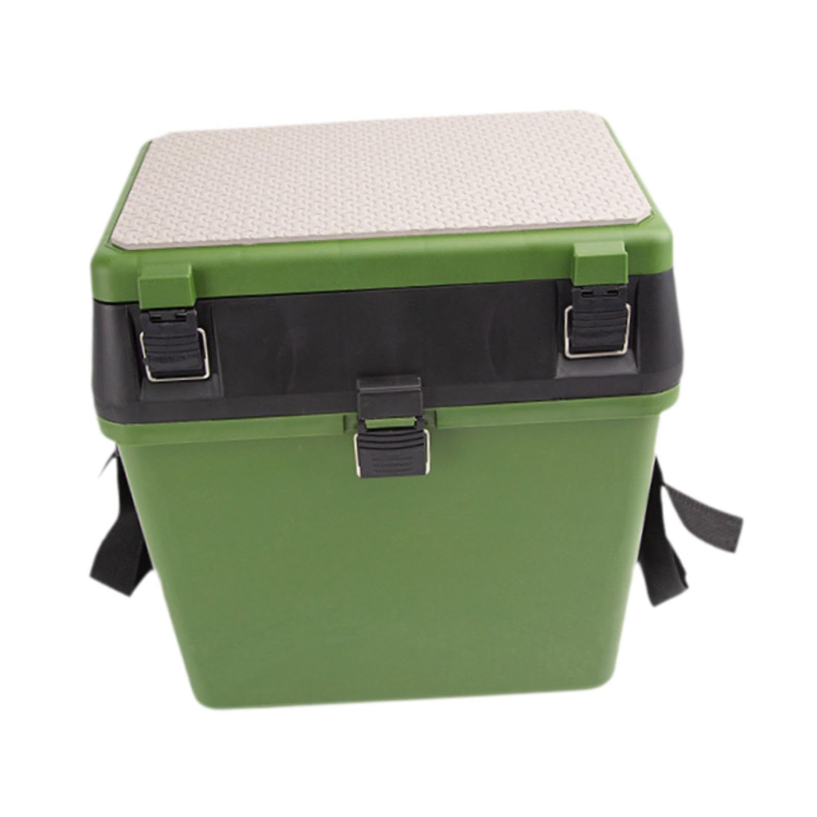 Sharplace Taburete de Asiento de Asiento de Almacenamiento de Caja de Pesca múltiples