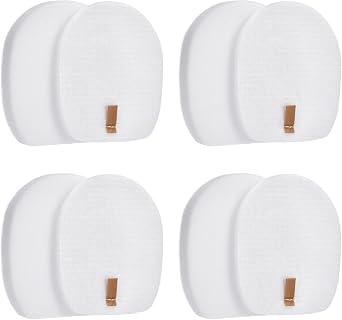 4 Foam & Felt Filter Replacement for Shark Rocket Pro Cordless IX140, IX141, IX142,IZ140,IZ140C,IZ141C, IZ142, IZ162H,IZ362H,IZ363HT,IZ440H, IZ462H,UZ145 Stick Vacuums, Compare to Part # 617FJ140