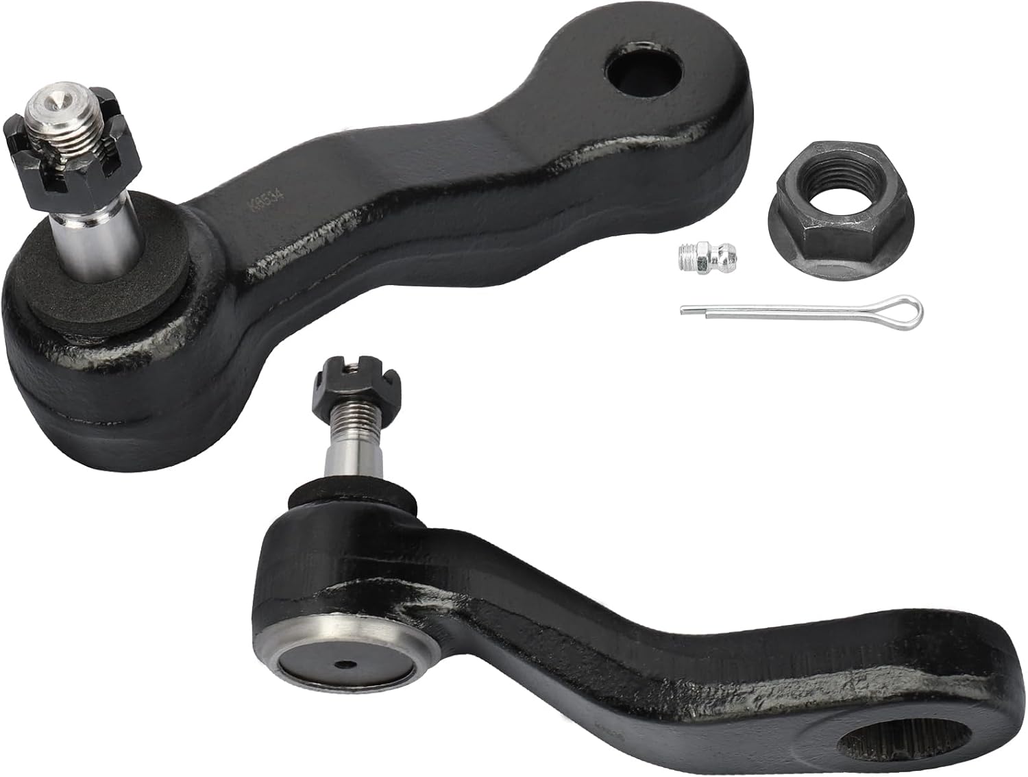 IRONTEK 13Pcs Front Upper Lower Ball Joints Inner Outer Tie Rod Ends Sway Bar Links Idler & Pitman Arm Fit for Chevy Silverado Avalanche 1500 Tahoe for GMC Sierra 1500 for Cadillac Escalade 1999-2007