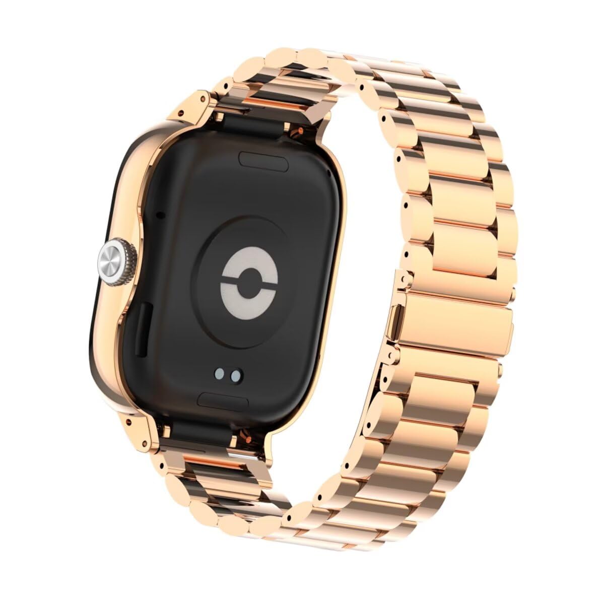 T-BLUER Compatible with Xiaomi Redmi Watch 4 Strap,Stainless Steel Metal Replacement Bracelet Band Accessories for Redmi Watch 4 Smartwatch - Image 2