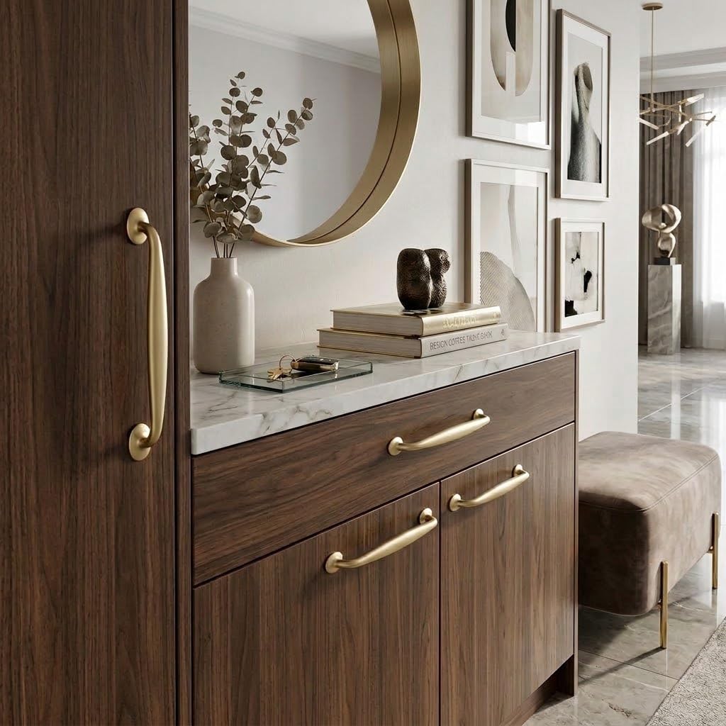 Champagne Bronze Cabinet Pull - 80456, 3 in (76 mm) — KHTUMEWARE
