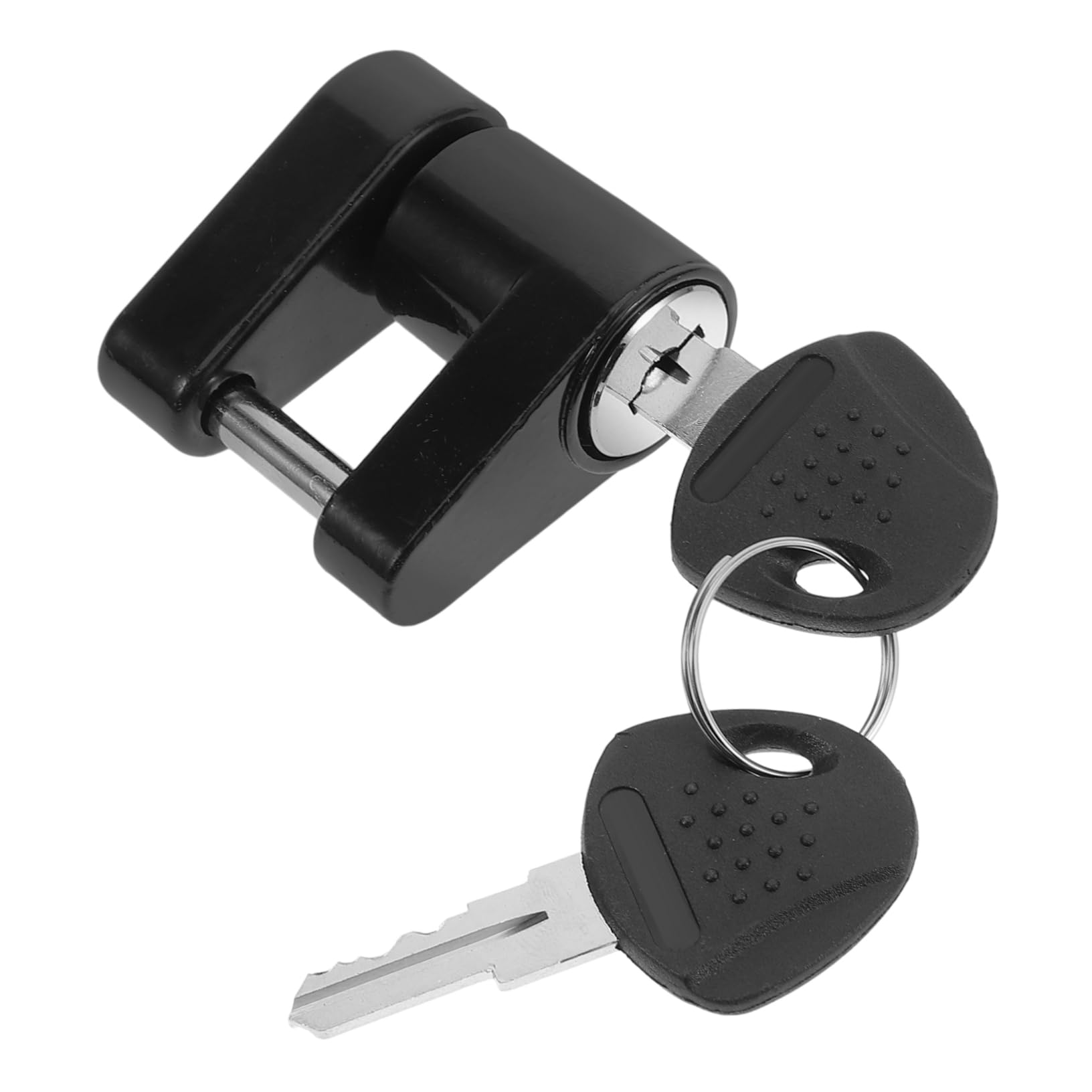 Amosfun 5 Piezas Bloqueo de Remolque mechón de Remolque Pasador de Bloqueo Cerrar Bloqueo de Pasador de Enganche Conector de Remolque Bloqueo de Enganche de Remolque Planchar Negro