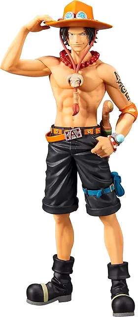 Figurine Ace One Piece Banpresto Dragonball PVC 17cm Collezione Anime