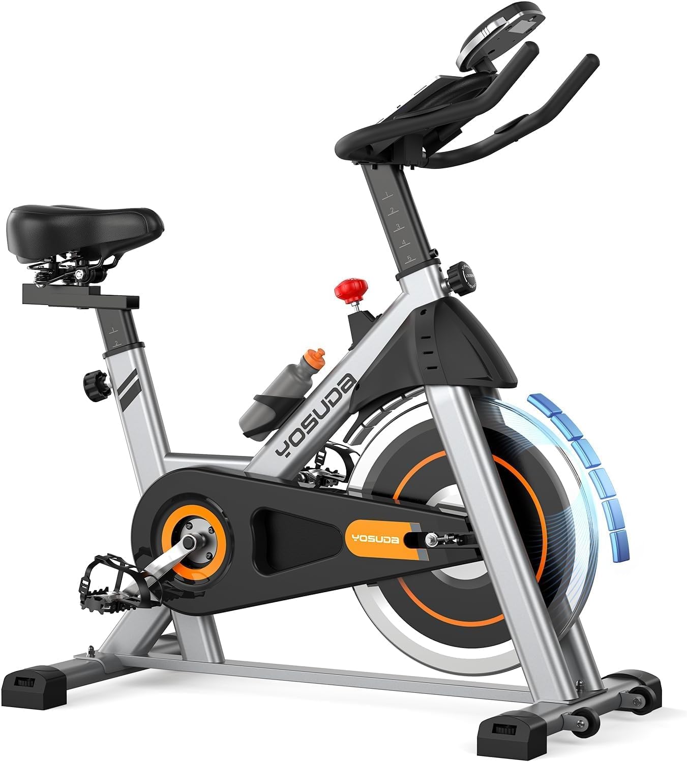 YOSUDA Magnetische Home Trainer Ergometer Fiets - Stille Indoor Fiets voor Thuis