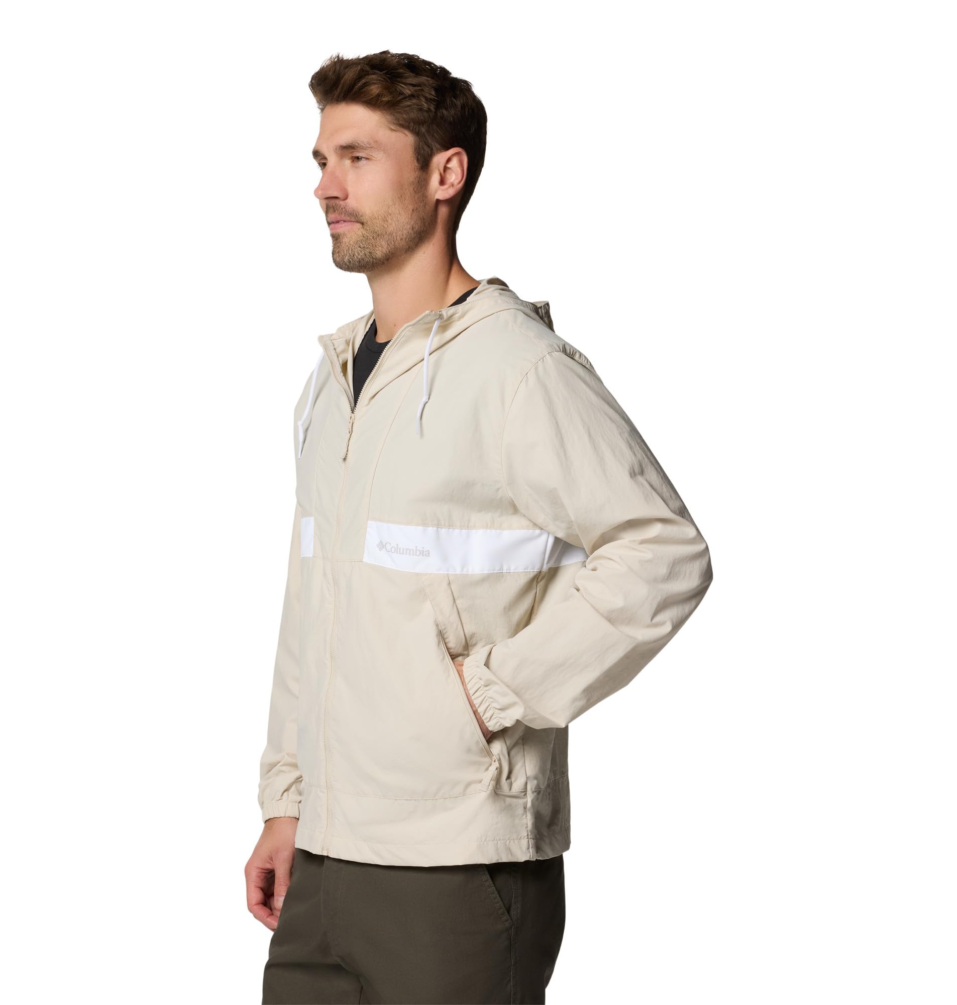 Columbia Hooded Windbreaker Spire Valley-Cortavientos con Capucha para Hombre