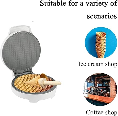 Miniatura 2 de Máquina de pan Máquina de desayuno casero Máquina de rollo de huevos Máquina de bandeja para hornear eléctrica Máquina de cono de helado casero
